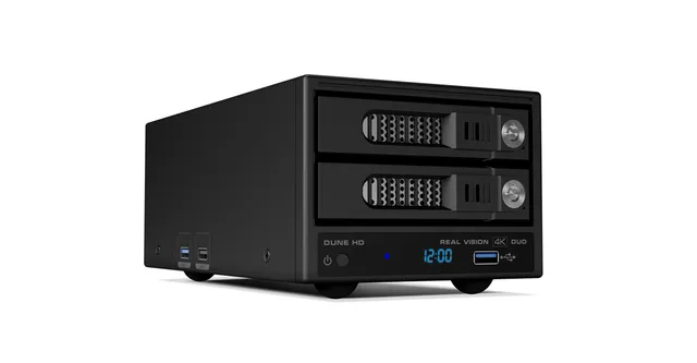 dune-hd-real-vision-4k-duo-mediaplayer-4kp60-dolby-vision-hdr10-mit-2x-hdd-schac image 1