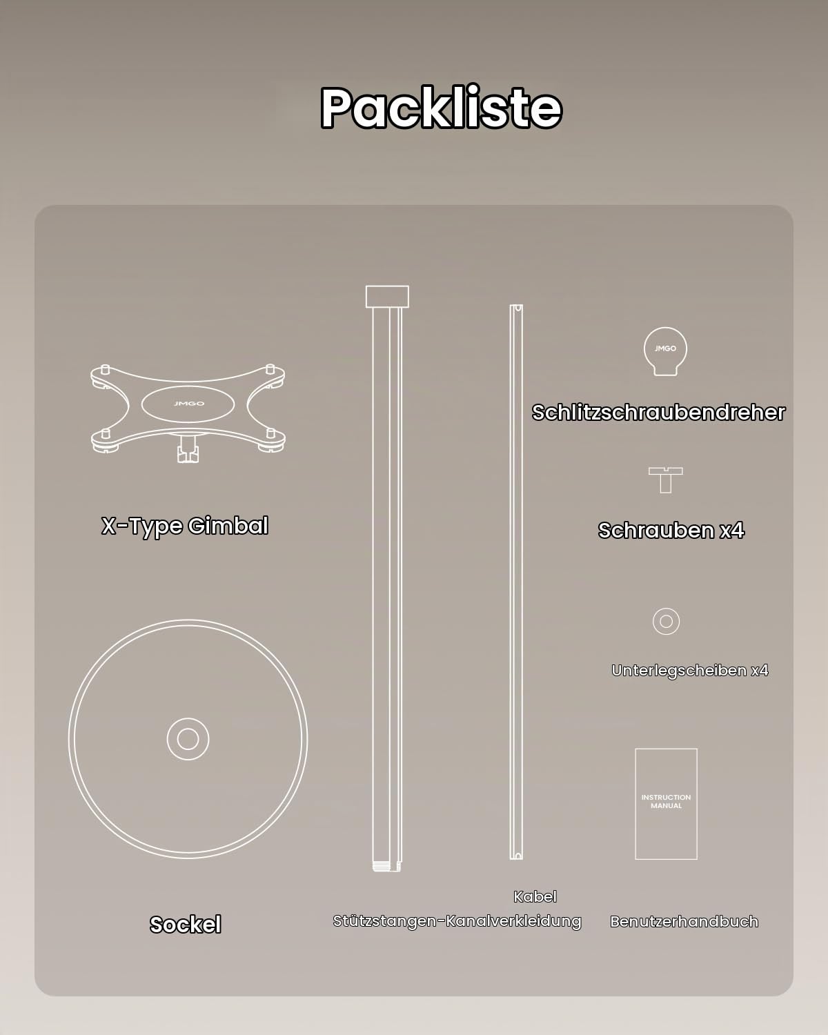 jmgo-n3-ultimate-bodenst-nder-x-gimbal-projektorst-nder-360-drehbar-metall-mit-k image 8