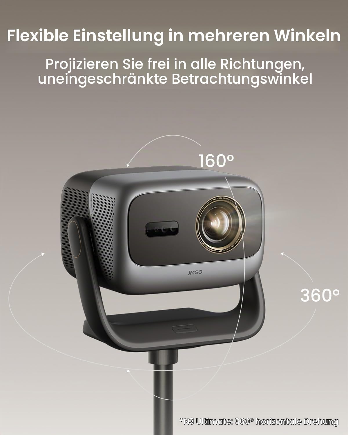jmgo-n3-ultimate-bodenst-nder-x-gimbal-projektorst-nder-360-drehbar-metall-mit-k image 5
