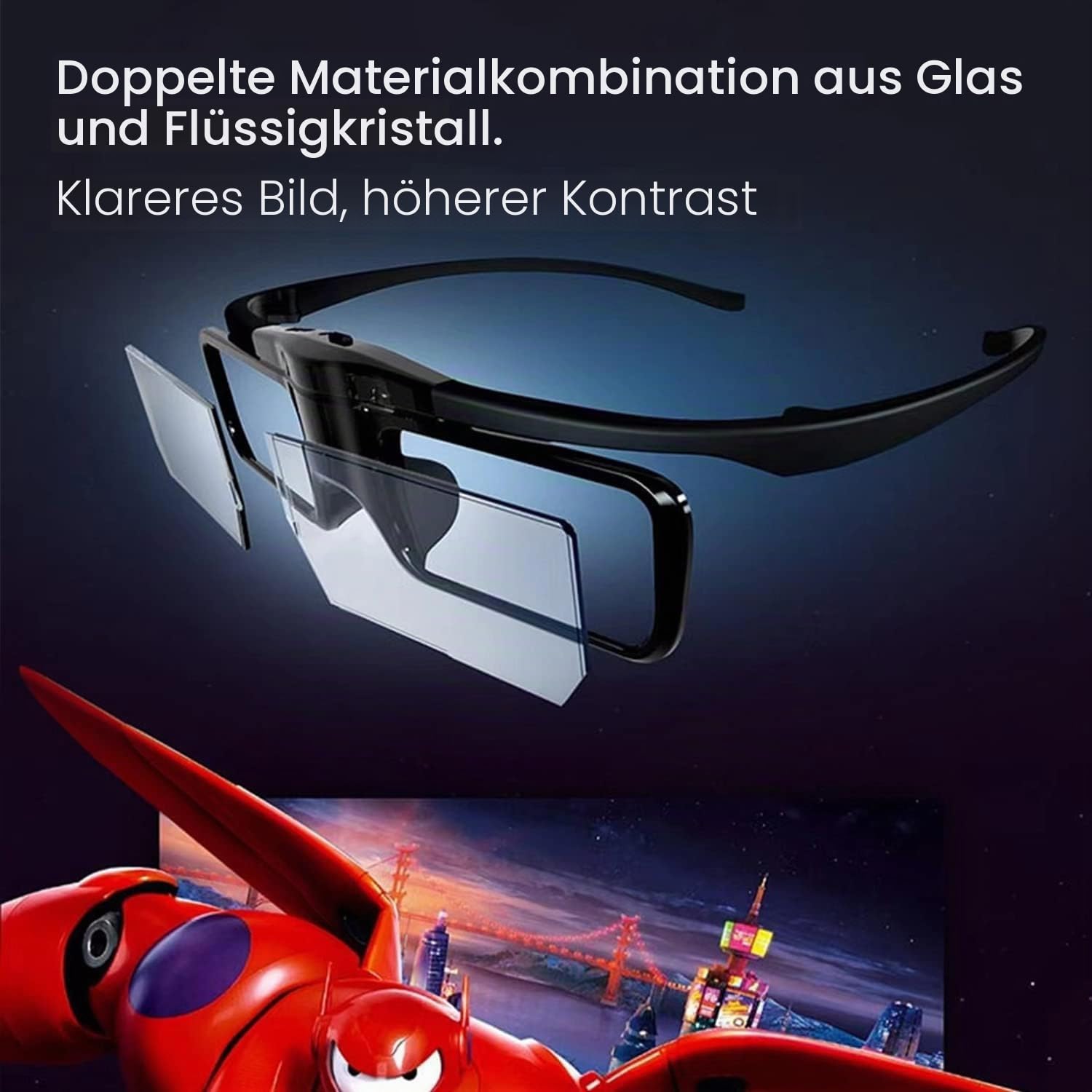 jmgo-aktive-3d-shutterbrille-dlp-link-26-g-schwarz image 4