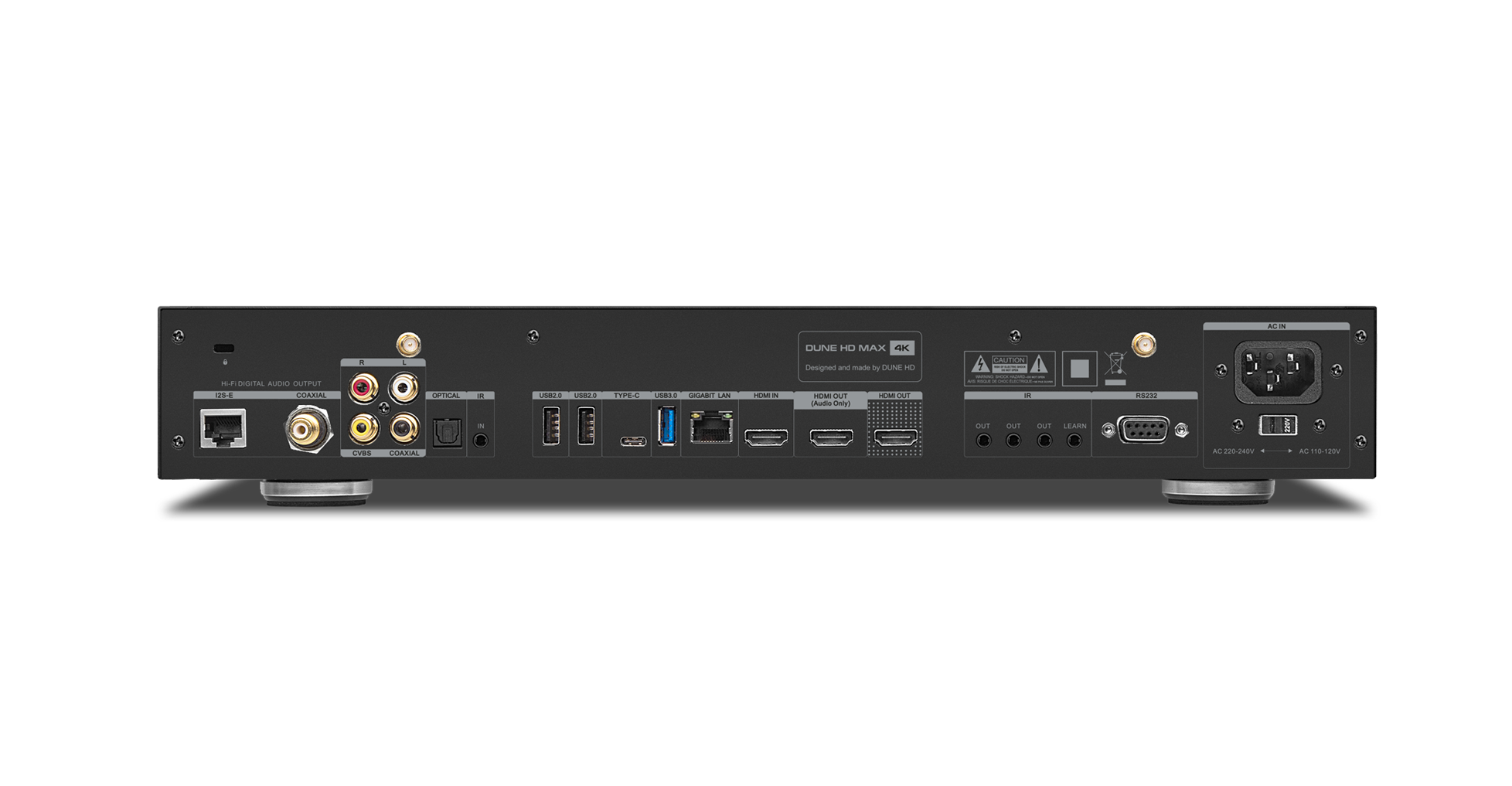 dune-hd-max-4k-media-player-full-size-4kp60-hdr-mit-2x-hdd-und-hi-fi-audio image 3