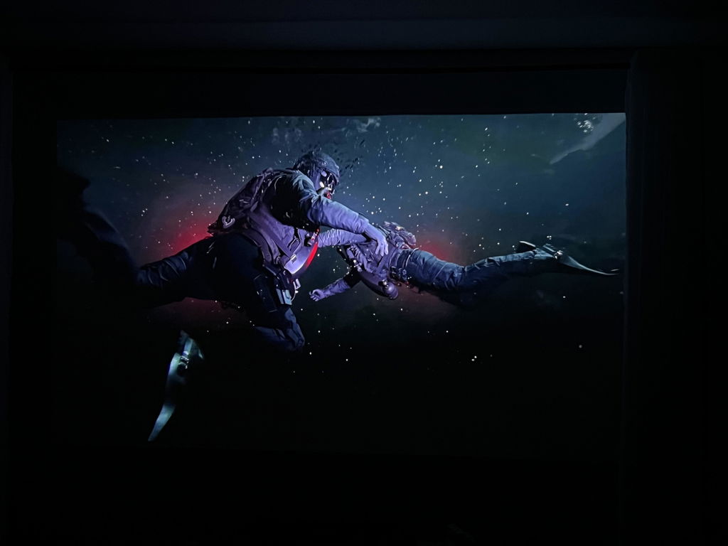 Stark, braucht aber Leinwand
