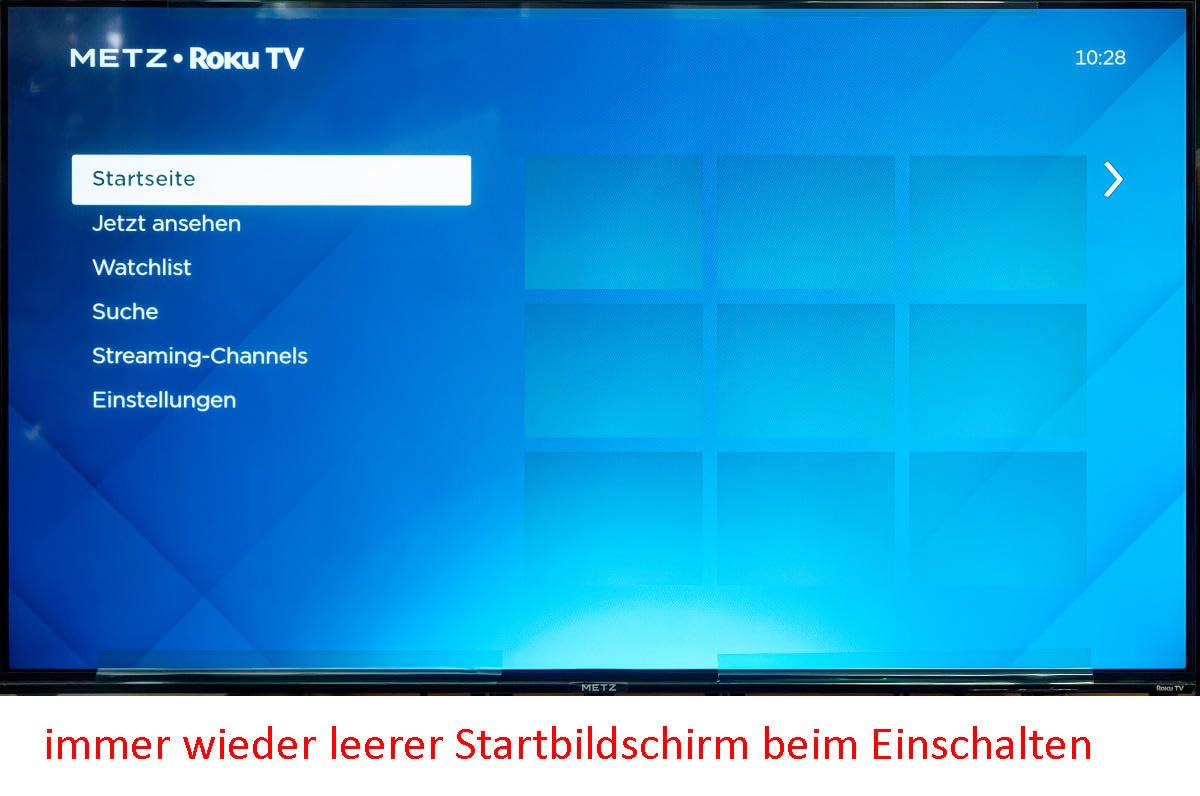 Bild top, Ton flop