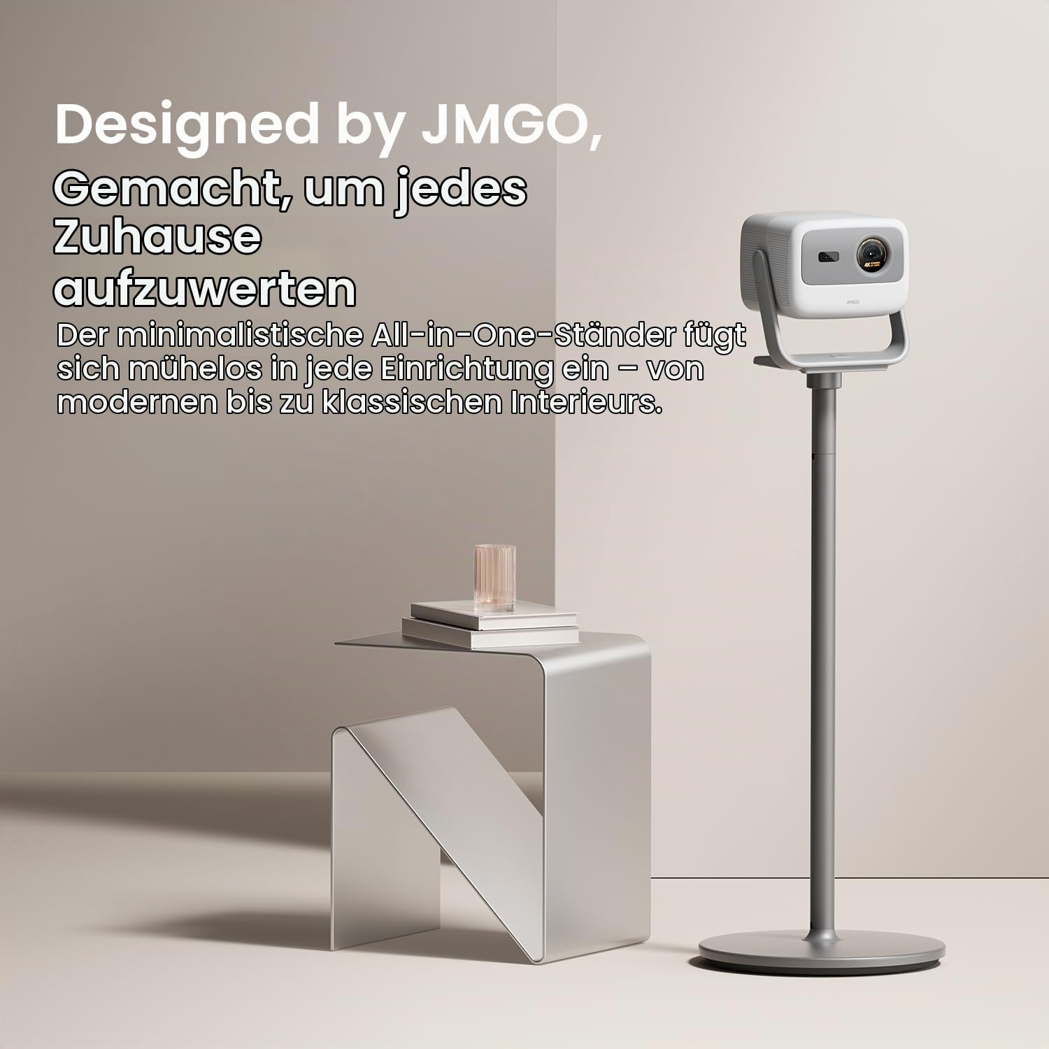 jmgo-projektor-bodenst-nder-f-r-n1s-4k-picoplay-picoflix-n1-aluminium image 3