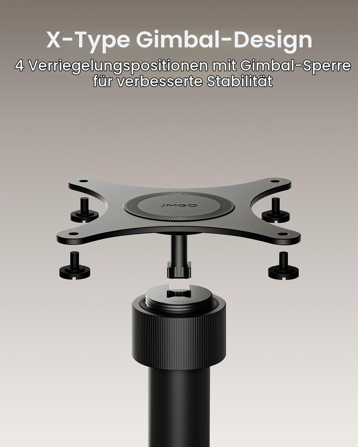 jmgo-n3-ultimate-bodenst-nder-x-gimbal-projektorst-nder-360-drehbar-metall-mit-k image 3