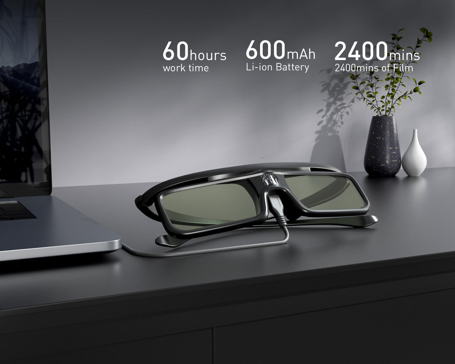 dangbei-wiederaufladbare-dlp-link-3d-brille-universal-3d-shutterbrille image 3