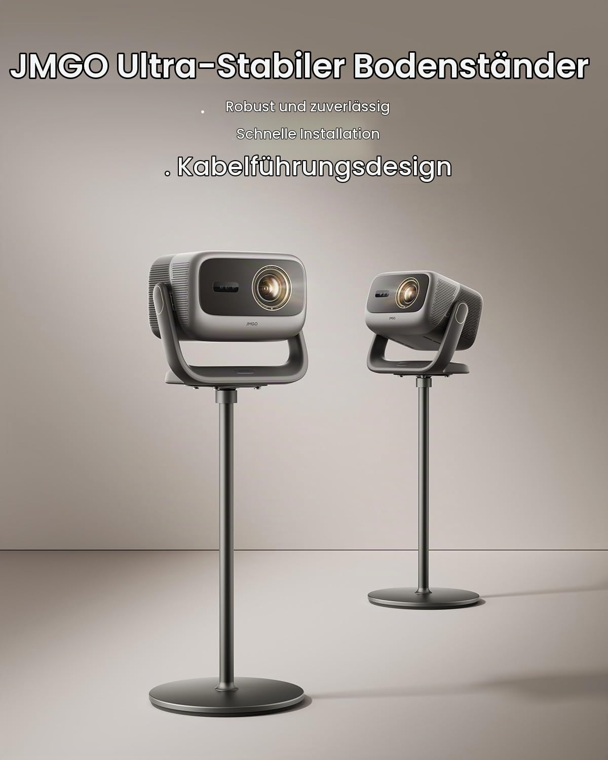 jmgo-n3-ultimate-bodenst-nder-x-gimbal-projektorst-nder-360-drehbar-metall-mit-k image 2