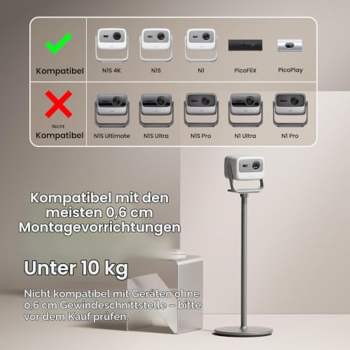 jmgo-projektor-bodenst-nder-f-r-n1s-4k-picoplay-picoflix-n1-aluminium image 8
